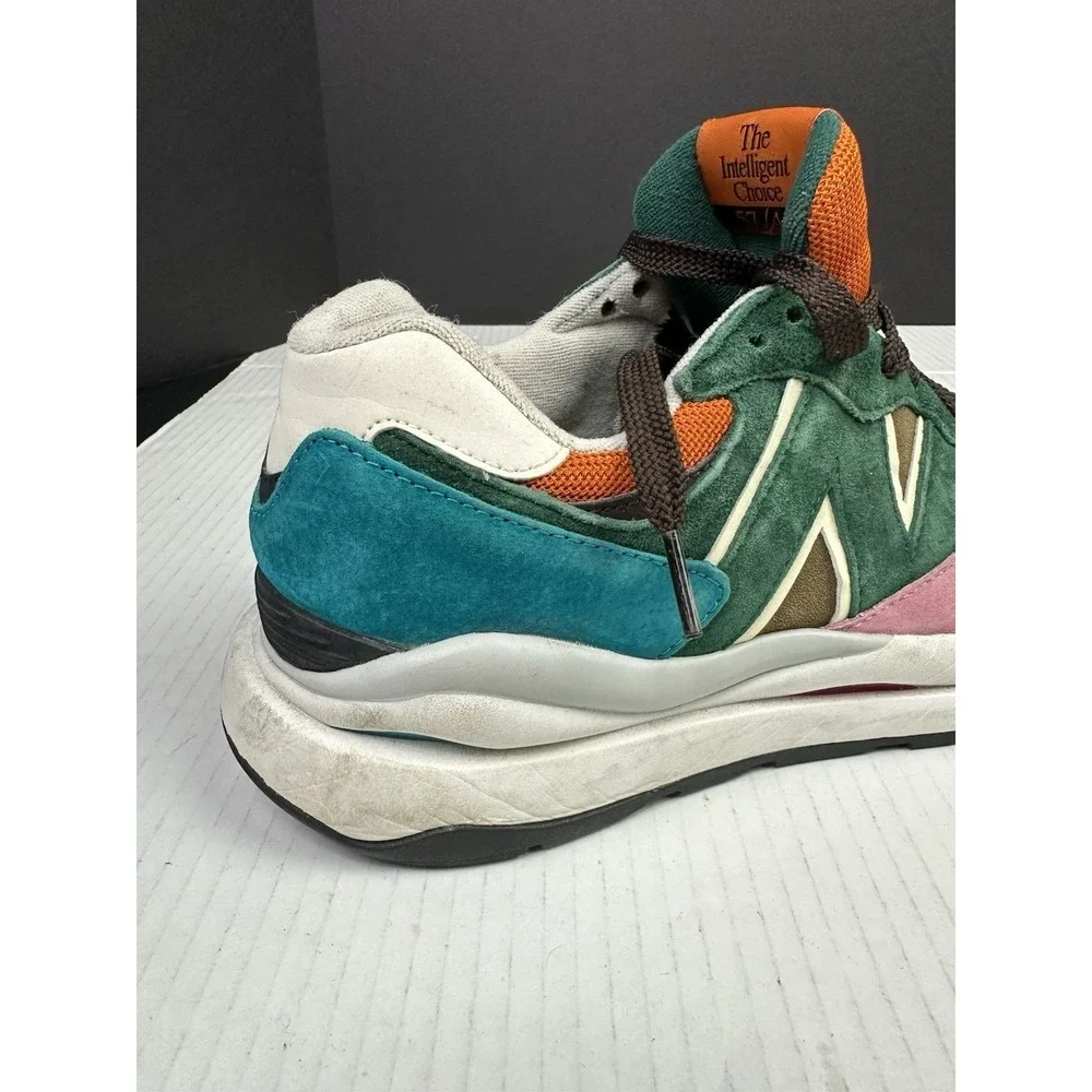 New Balance M5740FM1 Sz 10 Pink Lemonade Multi Active Color Block Need Cleaned